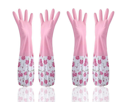 Long Silicon hand gloves ( 1 - Pair )