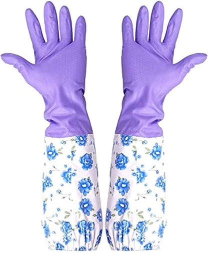 Long Silicon hand gloves ( 1 - Pair )