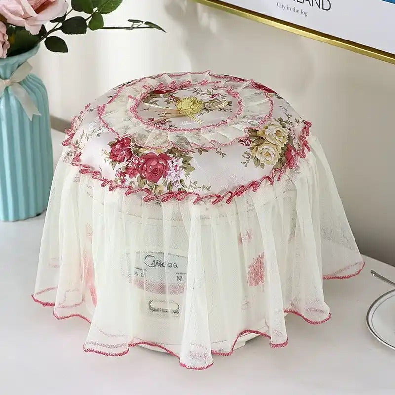 Printed Lace Dust proof Rice Cooker