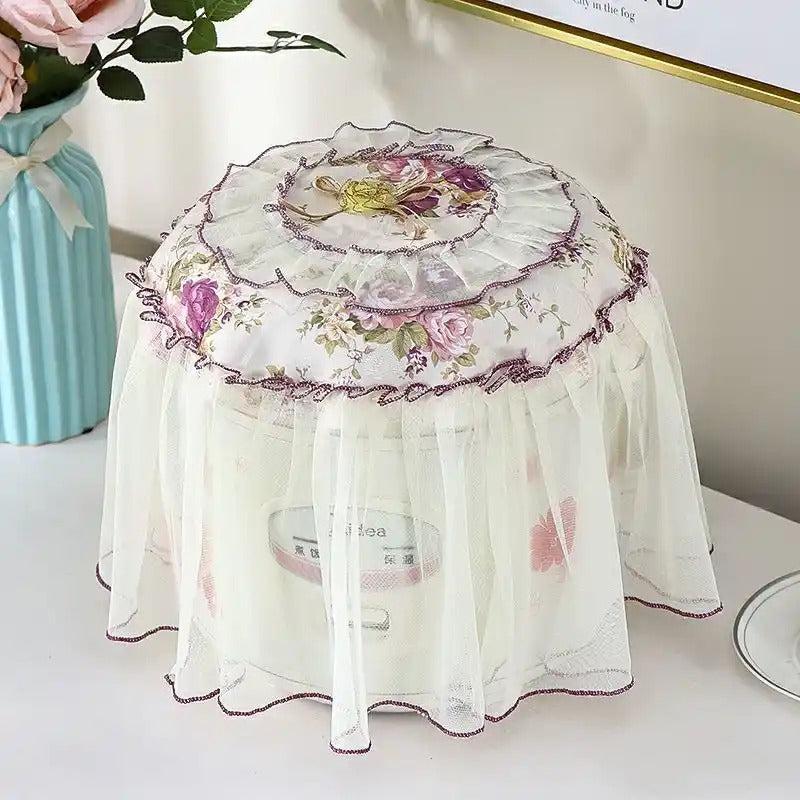 Printed Lace Dust proof Rice Cooker