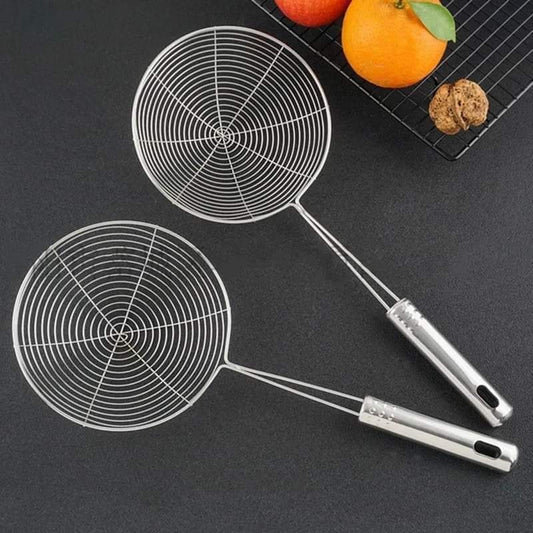 Frying strainer/ Large Oil Strainer/ Deep Fry Strainer for Kitchen.