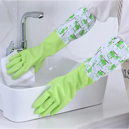 Long Silicon hand gloves ( 1 - Pair )