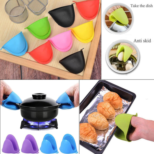 Silicone Finger Protection for Kitchen Cooking ( 1 - Pair )