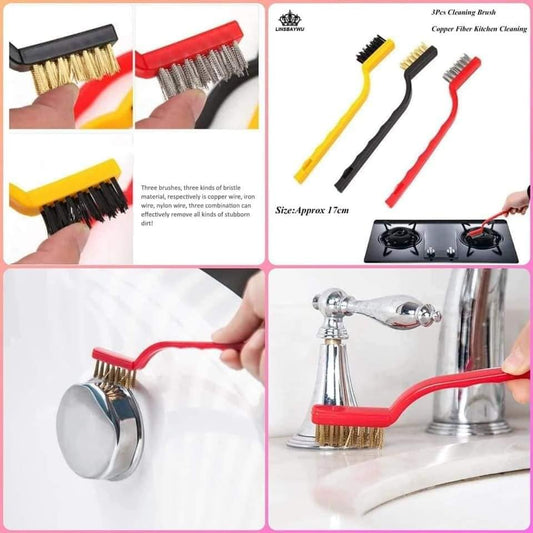 Kitchen Cleaning Brush. ( 3 Pis set )