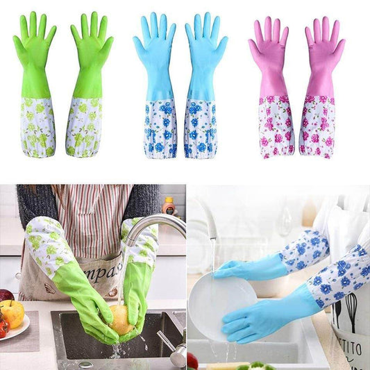 Long Silicon hand gloves ( 1 - Pair )