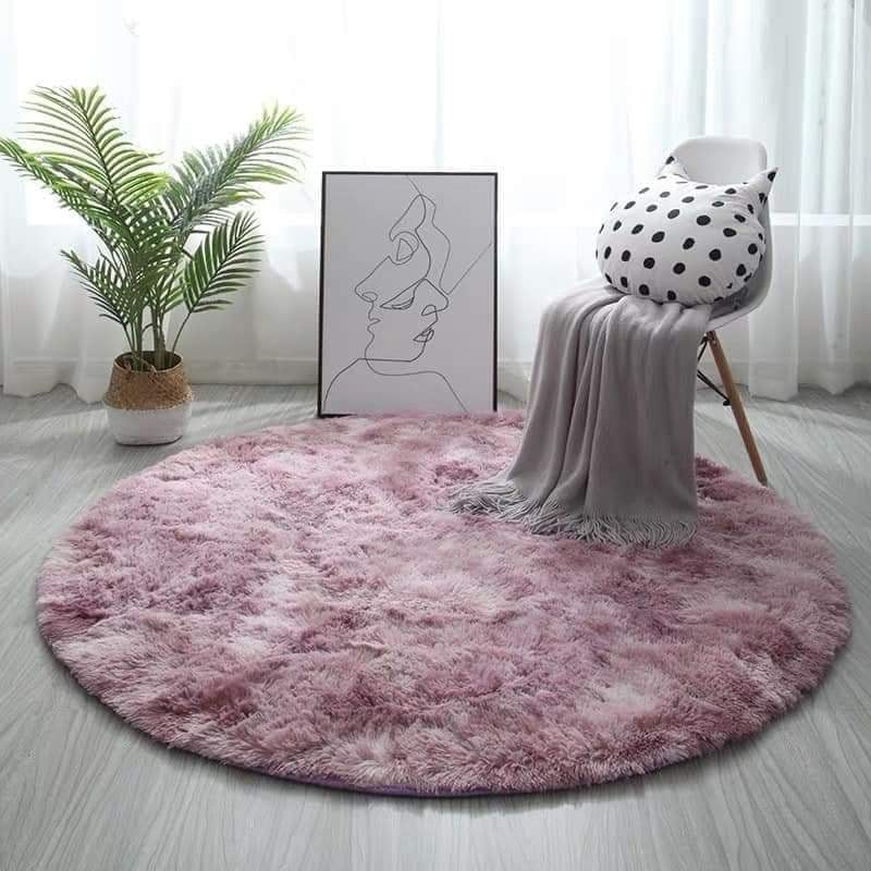 Round Carpet Floor Mats