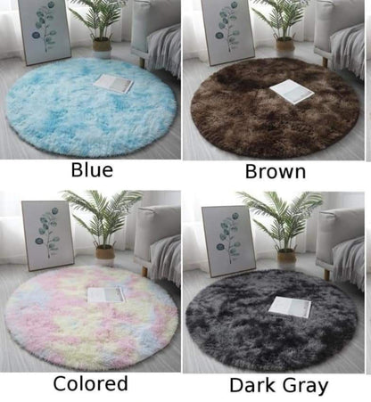 Round Carpet Floor Mats