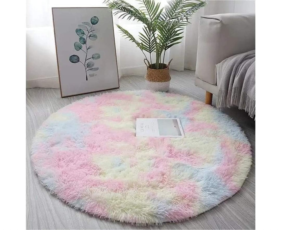 Round Carpet Floor Mats