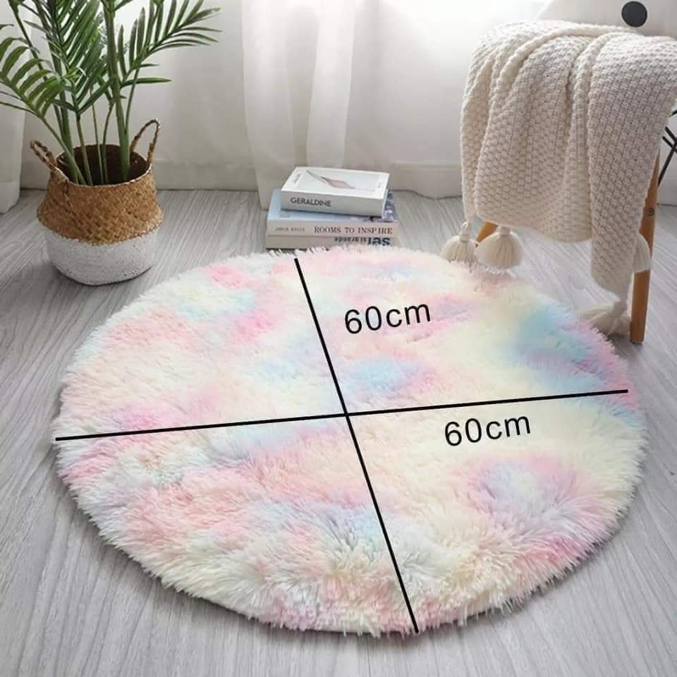 Round Carpet Floor Mats