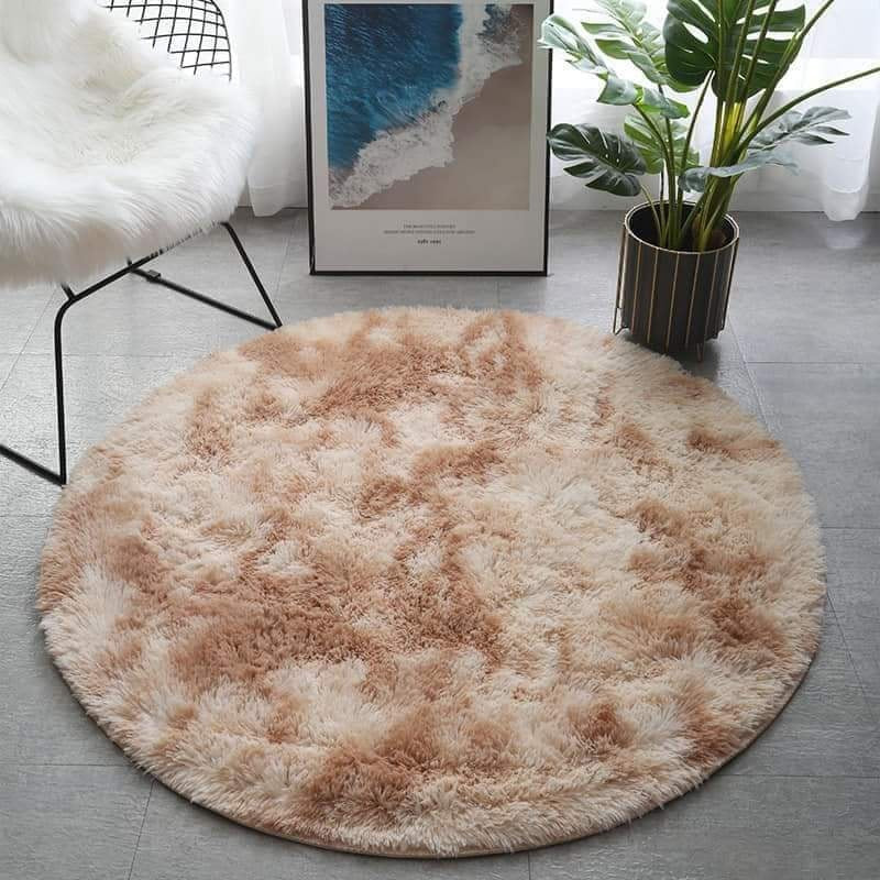 Round Carpet Floor Mats