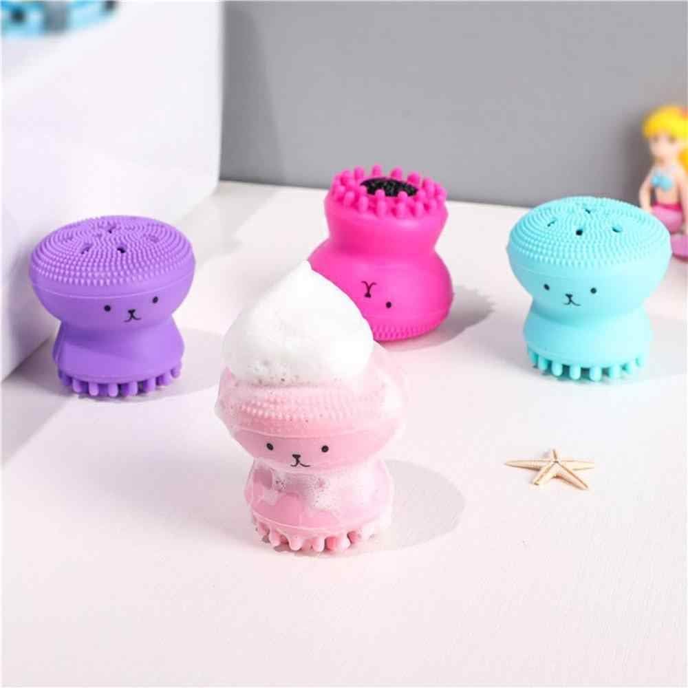 Silicone Scrubber Face Cleaner Octopus brush .