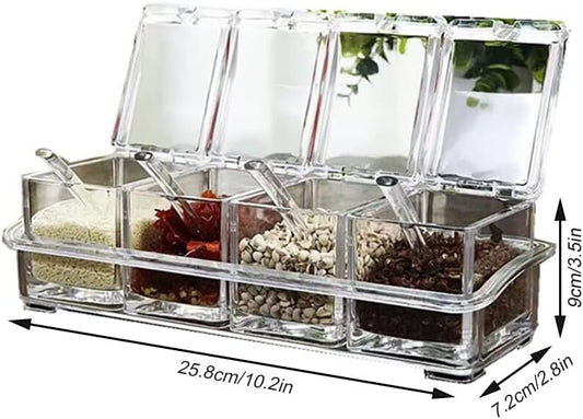 Acrylic Crystal Kitchen Storage Box