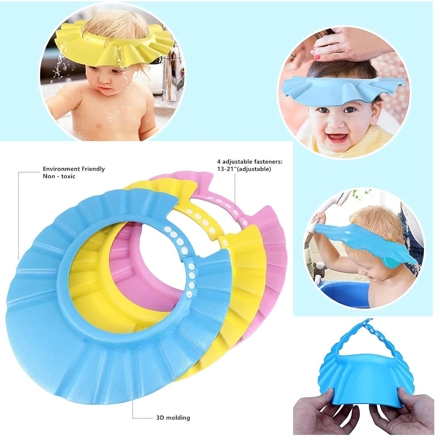 Baby Safe Shampoo Cap