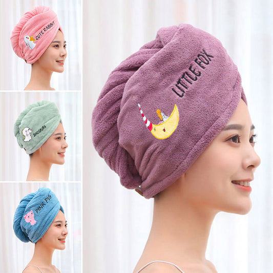 Microfiber Dry Hair Towel.