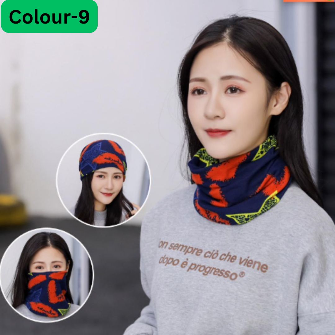 Double Part Stylist Winter Hat For Male & Female,